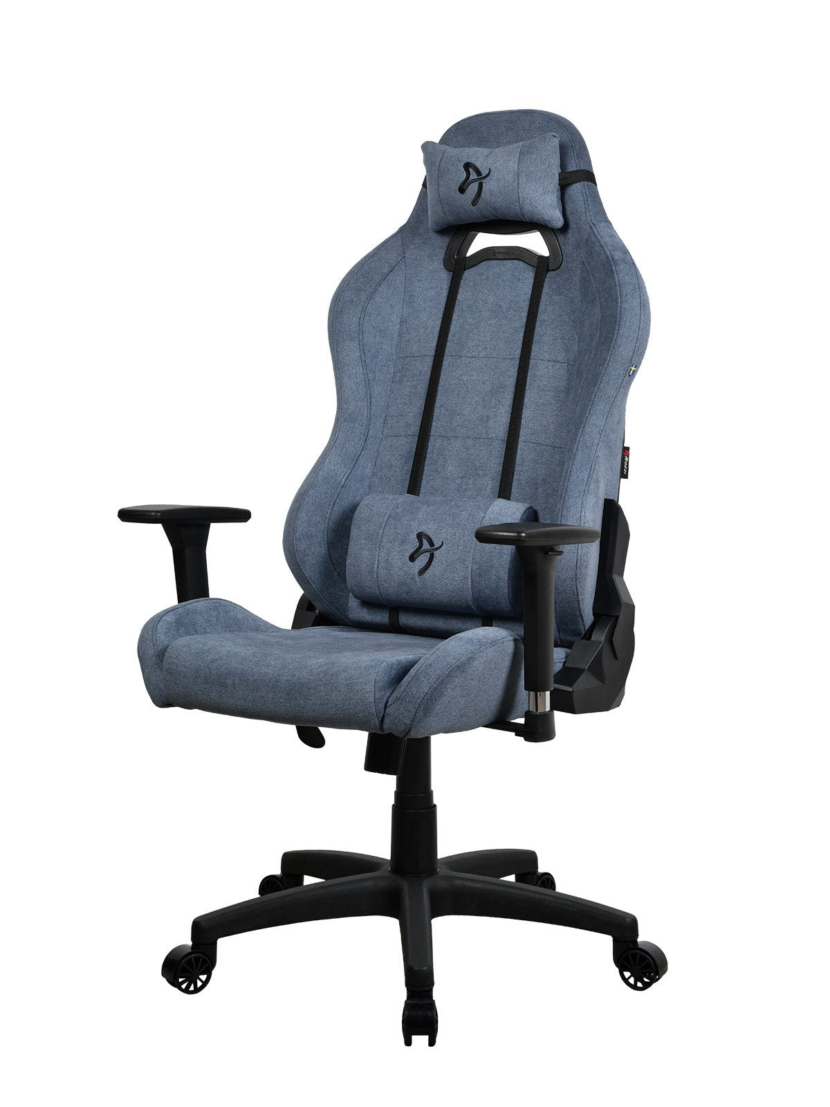 Silla Gaming Arozzi Torretta De Tejido Suave - Azul