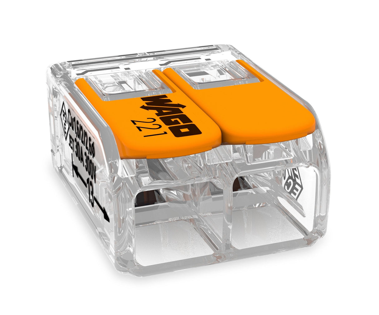 Wago Serie 221 - 2*6mm (50 Mück)