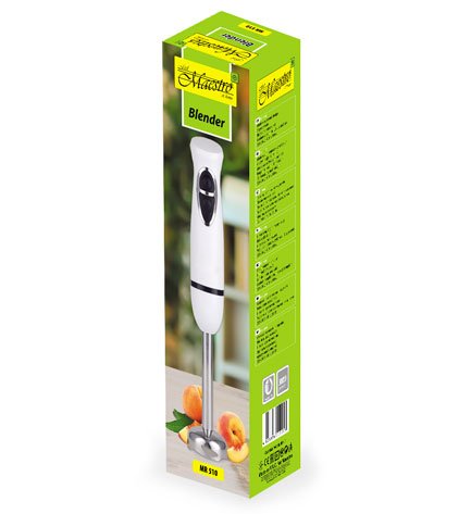 EAN 4820096554913 - Feel Maestro MR510 licuadora Batidora de vaso 300 W Negro, Blanco imagen 4