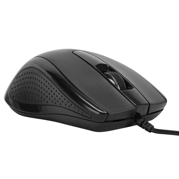Raton Optico Targus Usb 1000dpi Antimicrobiano Negro