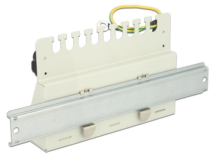 Delock Desktop Patch Panel Halterung Für Hutschienen