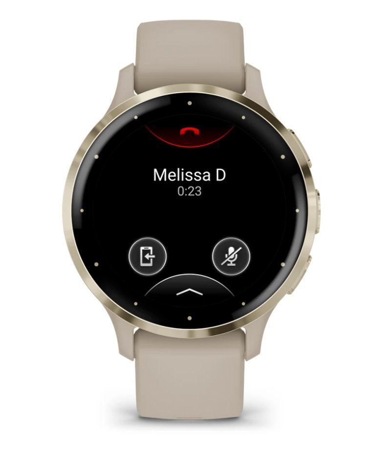 EAN 0753759314798 - Garmin Venu 3S 3,05 cm (1.2") AMOLED 41 mm Digital 390 x 390 Pixeles Pantalla táctil Oro, Gris Wifi GPS ( imagen 2