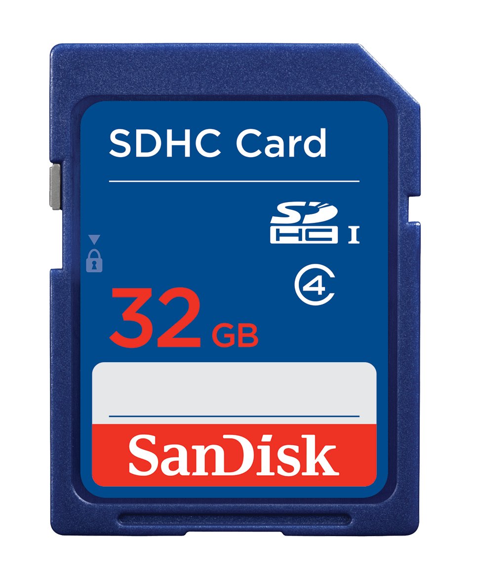 Sandisk Standard Tarjeta De Memoria Flash 32gb Class 4 Sdhc