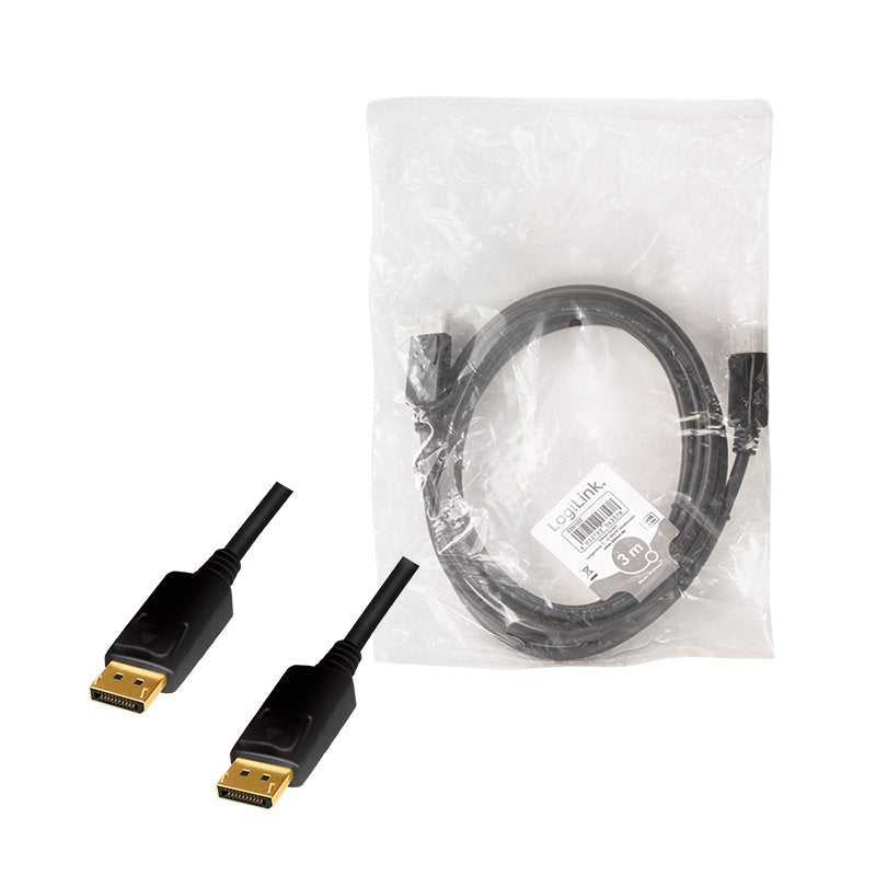 EAN 4052792063578 - LogiLink CD0102 cable DisplayPort 3 m Negro imagen 6