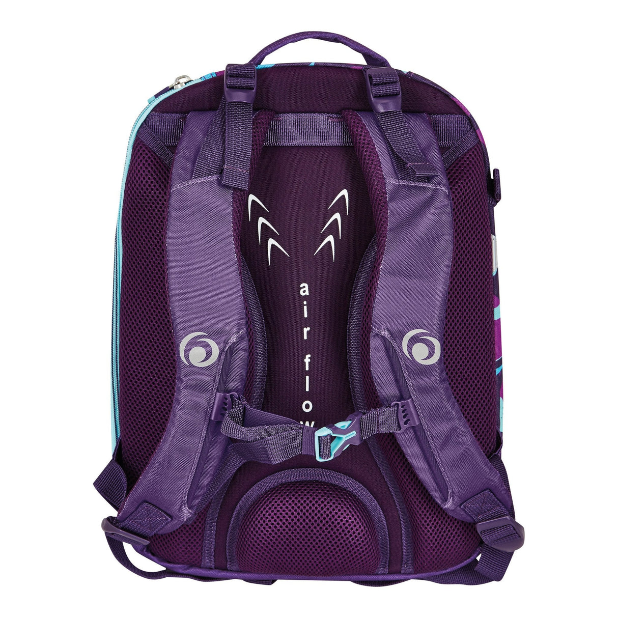 Herlitz Ultimate Camopurple Mochila Escolar Azul, Púrpura Poliéster