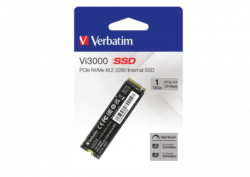 Disco Ssd 1tb Verbatim Vi3000 Internal Pcie Nvme M.2