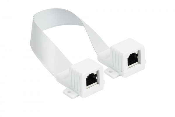 EAN 4014619602544 - Alcasa 8055-F23QW cable de red Blanco 0,3 m imagen 1