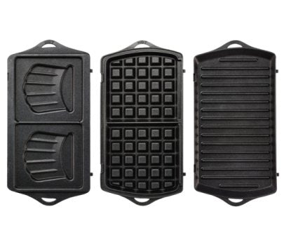 Sandwitchera Tefal 700 W, Acero Inoxidable Negro