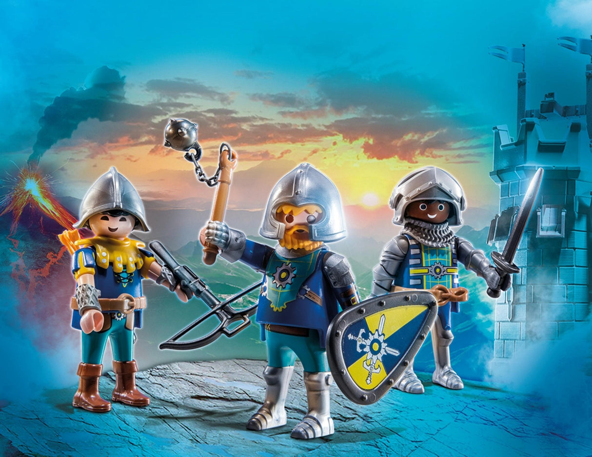 Playmobil 70671 Set De 3 Caballeros De Novelmore