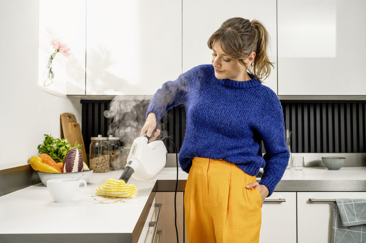 Limpiador A Vapor Kärcher Sc 1 Multi & Up Portátil 0,2 L 1300 W Negro, Amarillo