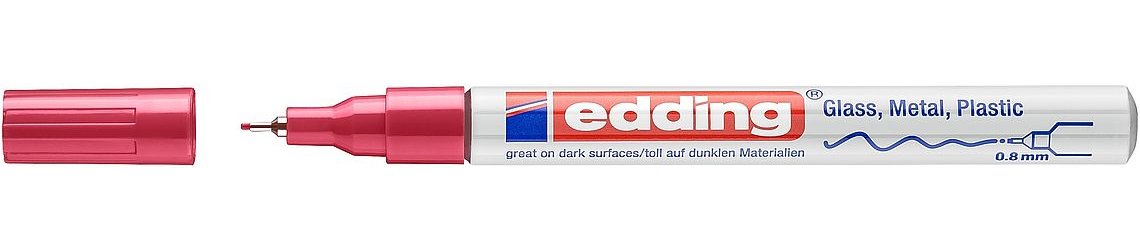 Edding E780 Lackmarker 0.8 Mm Rojo