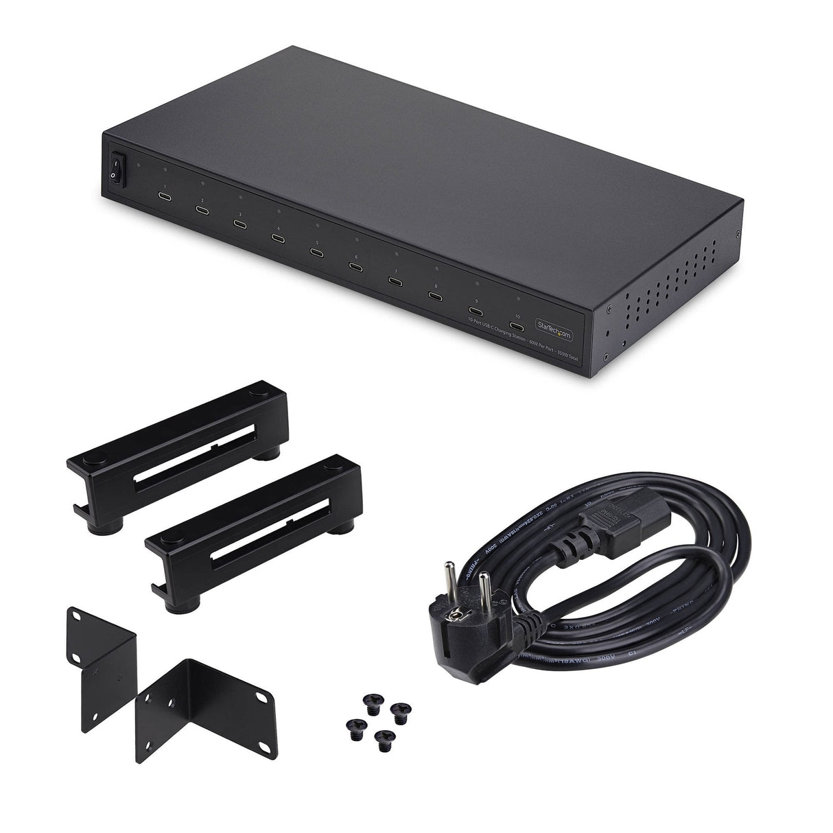 Startech.Com Hub - 10 X Usb-C - Desktop, An