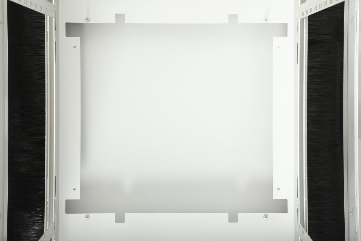 Armario De Red De 42ua Unique, 2053x800x800 Mm Bastidor Abierto, Gris