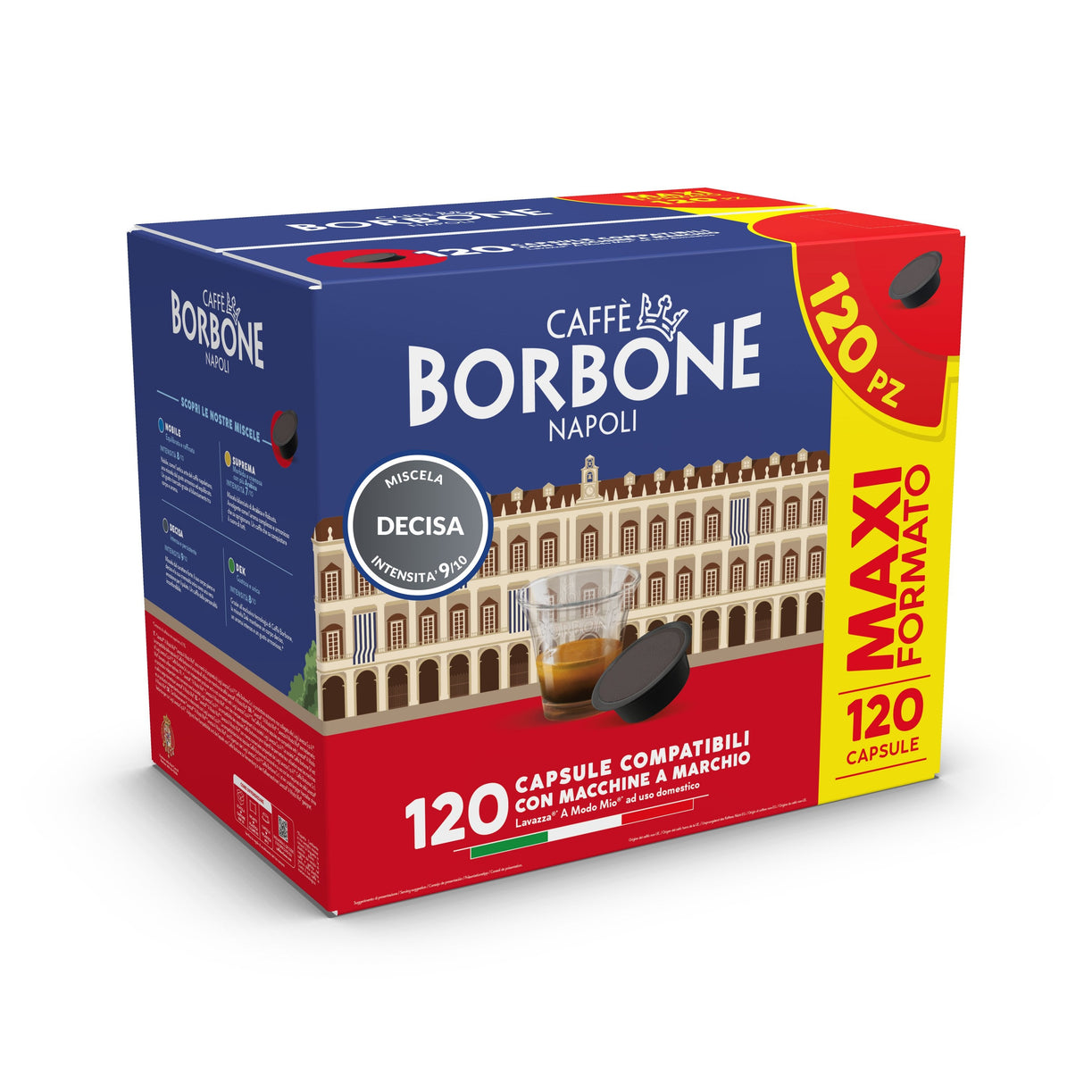 Borbone Capsule Comp. A Modo Mio Miscela Decisa (Nera) 120pz