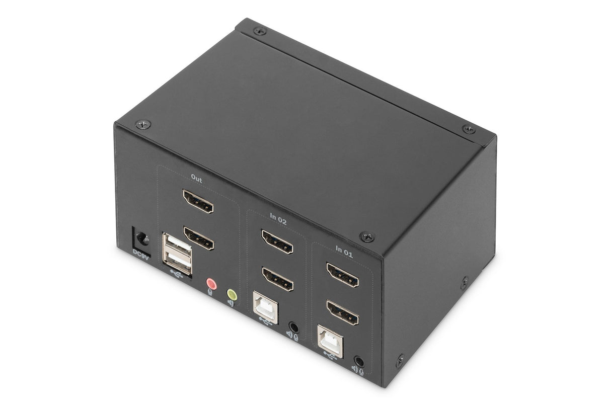 EAN 4016032467168 - Digitus DS-12860 interruptor KVM Negro imagen 2