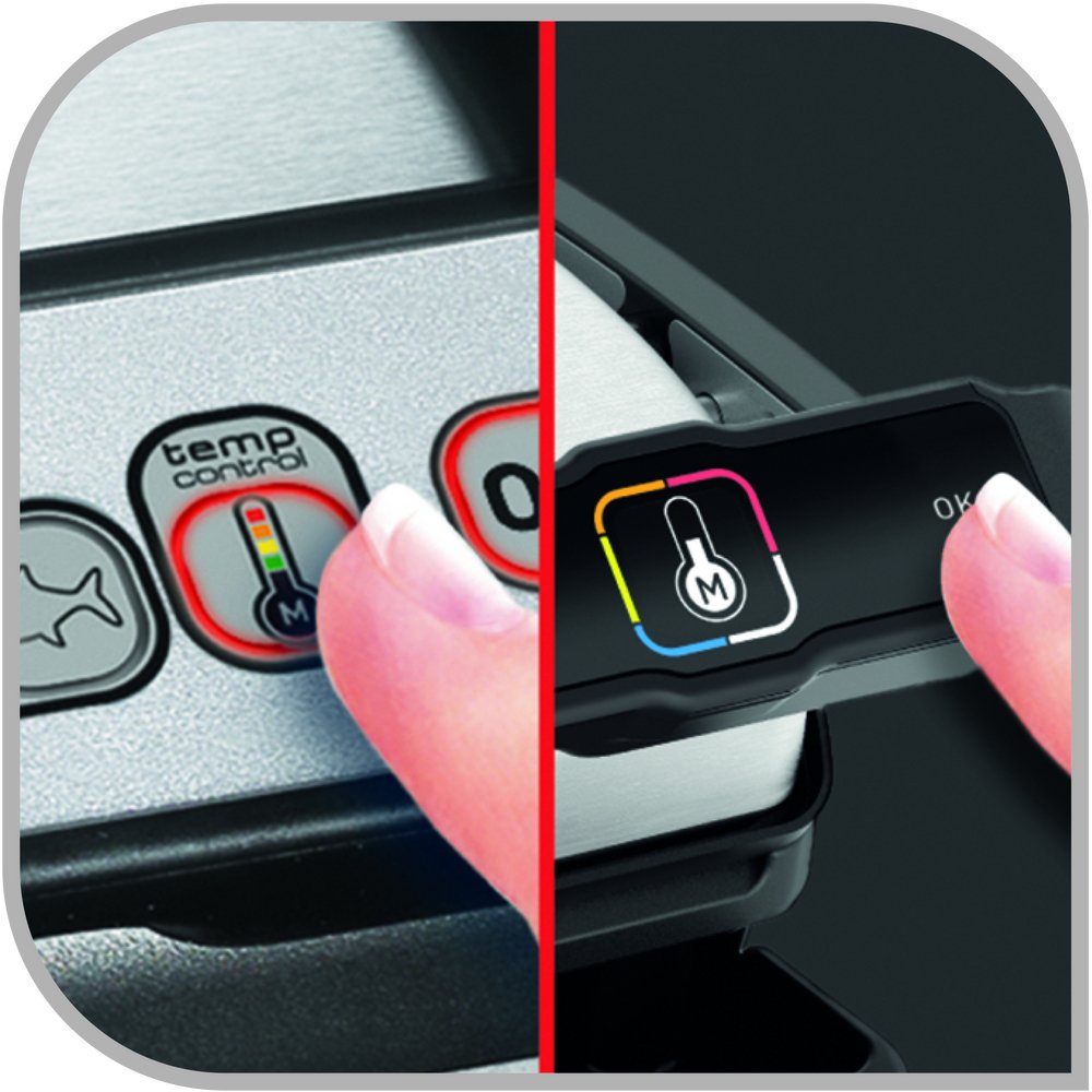 Tefal Xa7248 Optigrill, Apto Para Los Modelos Optigrill+ Y Elite, Incluye Cucharón, Negro