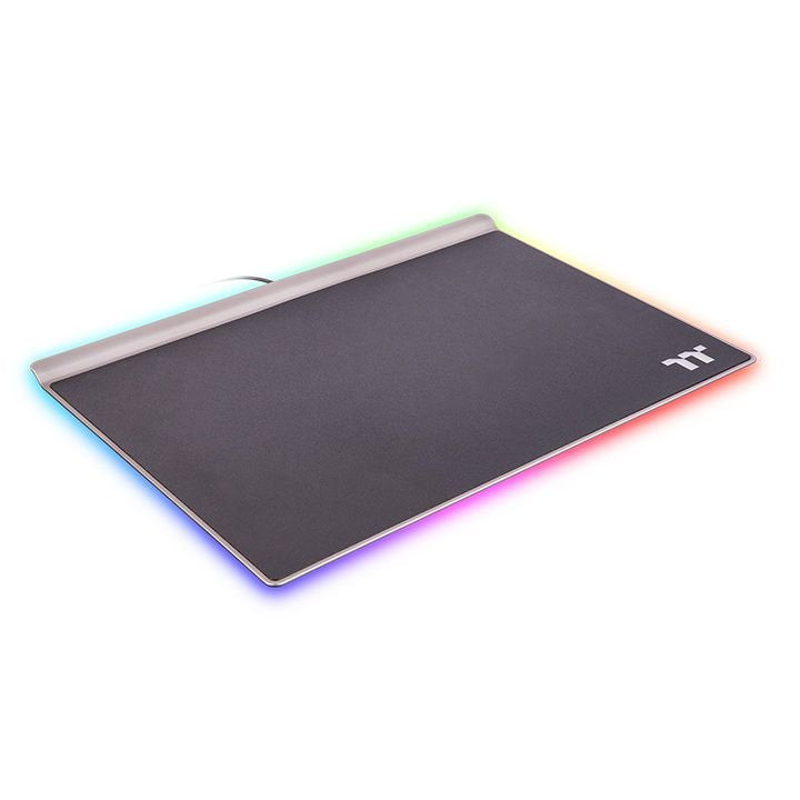 EAN 4713227527156 - Thermaltake Argent MP1 RGB Alfombrilla de ratón para juegos Negro, Titanio imagen 2