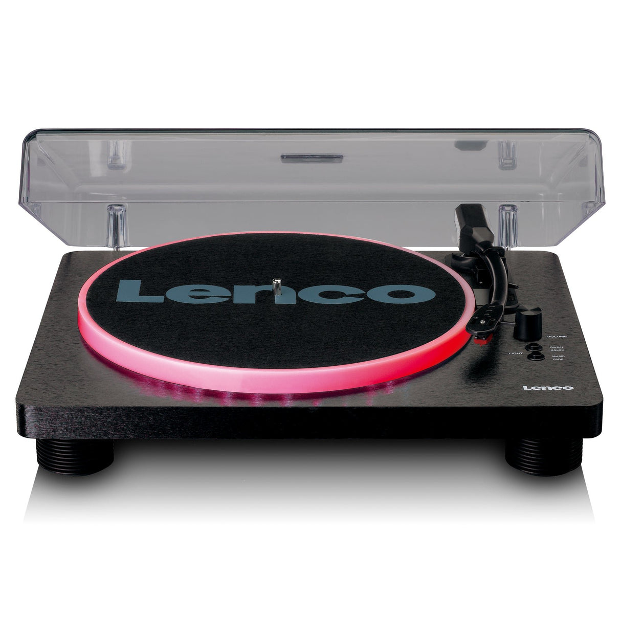 EAN 8711902066996 - Lenco LS-50LEDBK tocadisco Tocadiscos de tracción por correa Negro Manual imagen 1