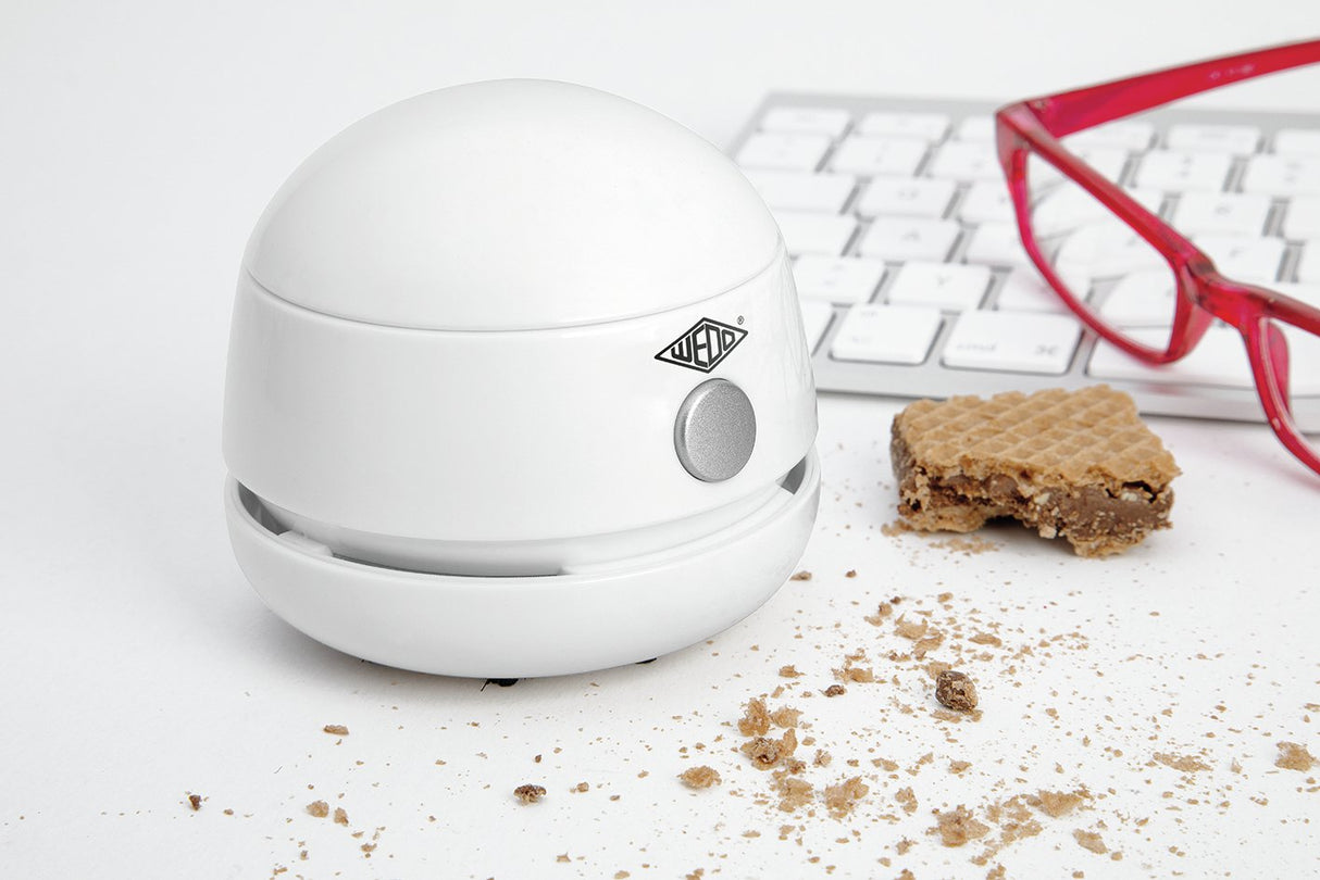 Wedo Tischmaubsauger W2d2 Wiederaufladbar Usb Cable Blanco