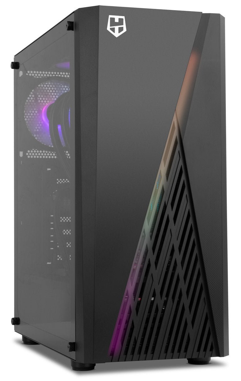 Caja Pc Nox Semitorre Hummer Frost Argb Lighting