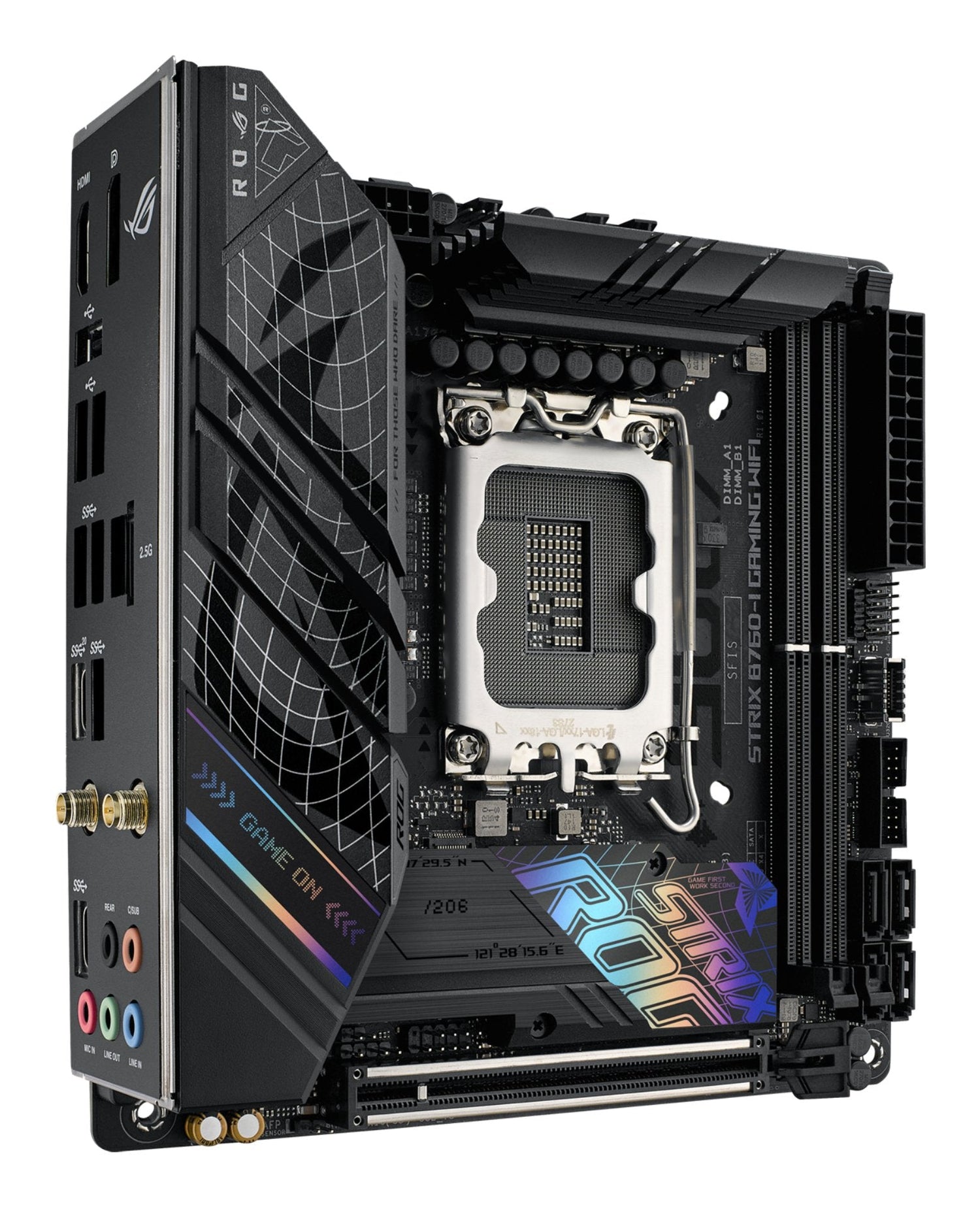 EAN 0195553997652 - ASUS ROG STRIX B760-I GAMING WIFI Intel B760 LGA 1700 mini ITX imagen 2