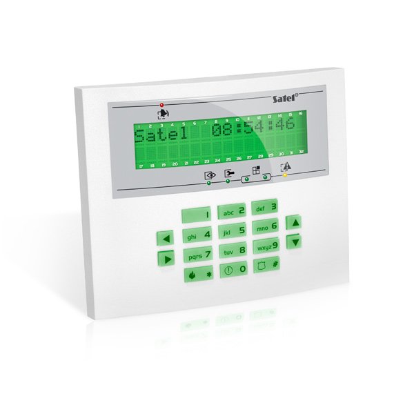 Keypad Lcd /Integra Green/Int-Klcdl-Gr Satel