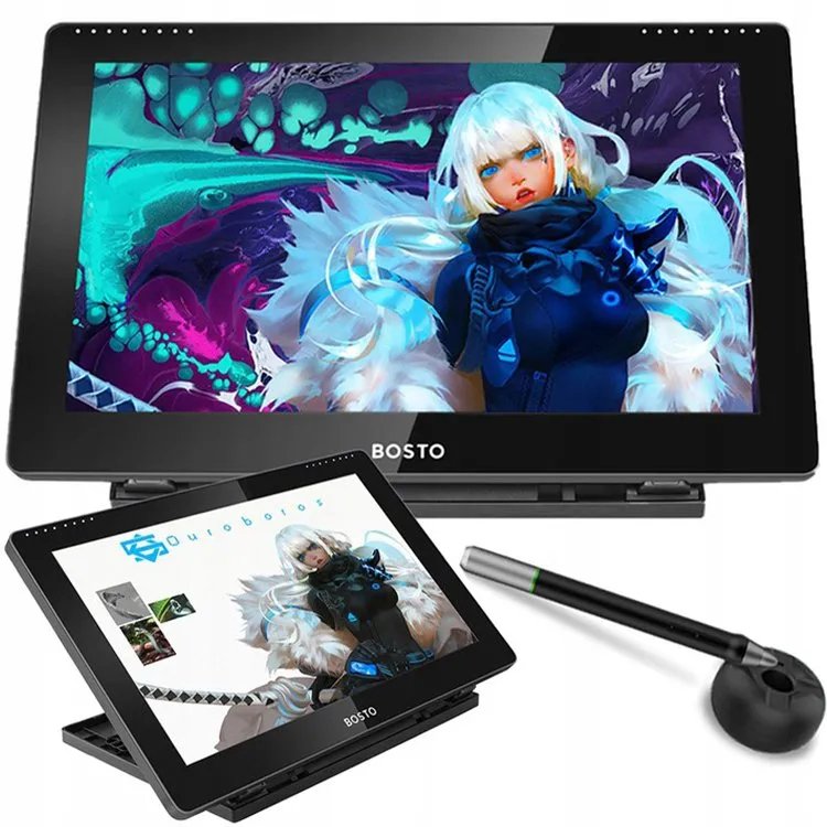 EAN 6972288300049 - BOSTO BT-16HD tableta digitalizadora Negro 5080 líneas por pulgada 345 x 194 mm USB imagen 4