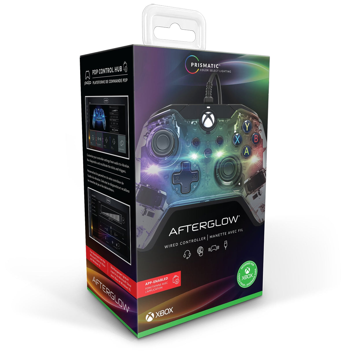 Controlador Con Cable Afterglow Prismatic Xbox Series X