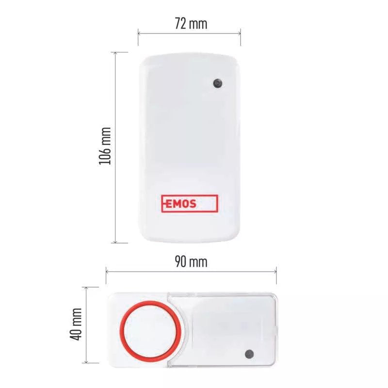 EAN 8592920096987 - Emos P5750.2T Rojo, Blanco imagen 8