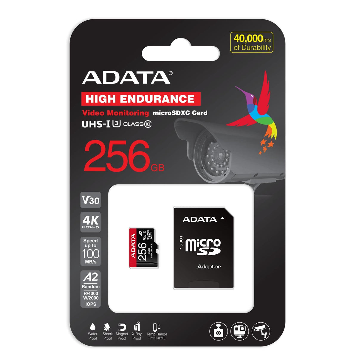 EAN 4710273772165 - ADATA AUSDX256GUI3V30SHA2-RA1 memoria flash 256 GB MicroSDXC UHS-I Clase 10 imagen 5