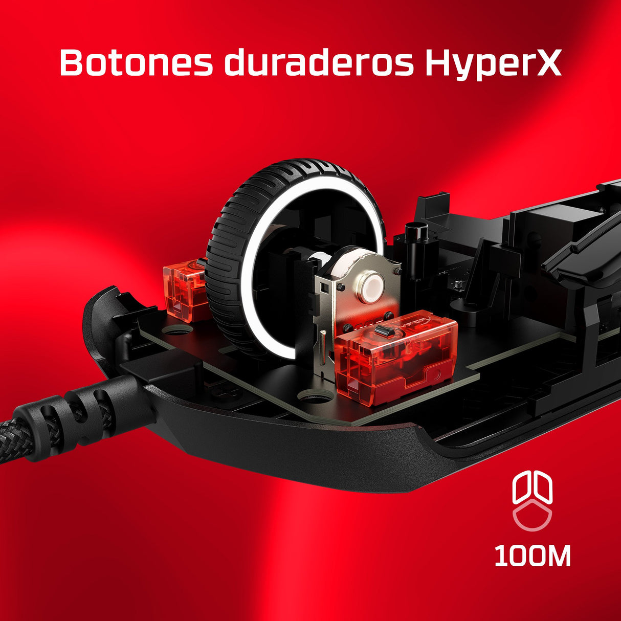 EAN 0196786272523 - HyperX Pulsefire Haste 2 Wired Black Gaming Mouse ratón Juego Ambidextro USB tipo A 26000 DPI imagen 4