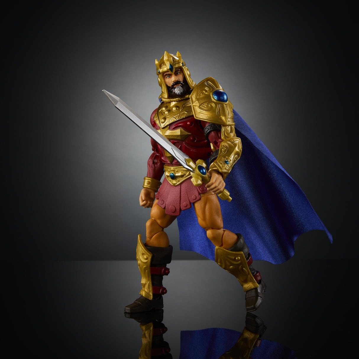 Mattel Masters Of The Universe Master Versos New Eternia King Randor, Personaje Jbp79