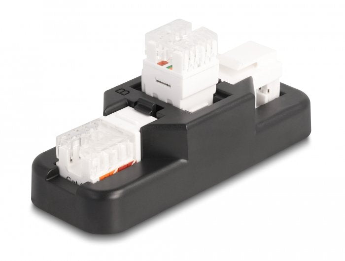 Keystone Lsa Set Mit Auflegehalterung Rj45 Rj11 Cat.6 Schwarz