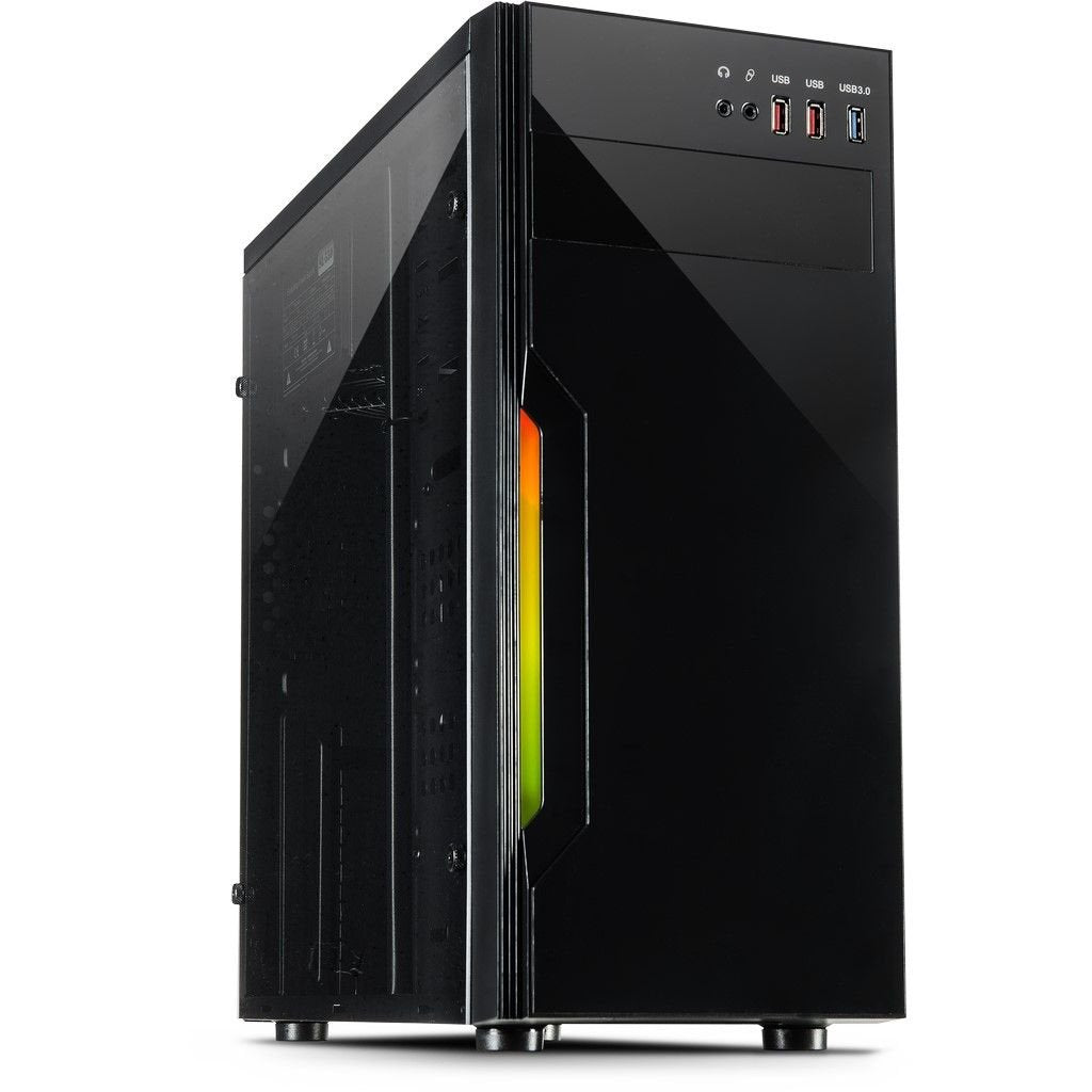 EAN 4260455644860 - Inter-Tech B-42 RGB Torre Negro imagen 1
