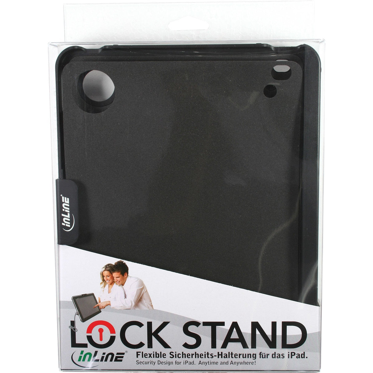 Funda Para Ipad Inline Con Soporte Y Candado De Seguridad - Llave De 2 M