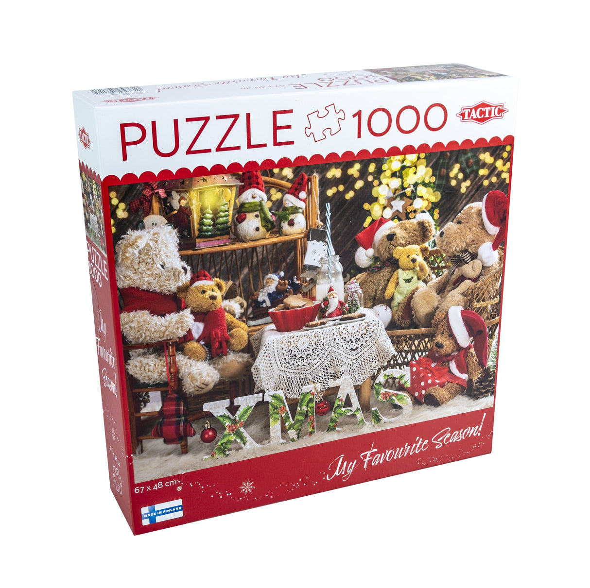 Puzzle 1000 Elementów Rodzina Pluszowych Misiów