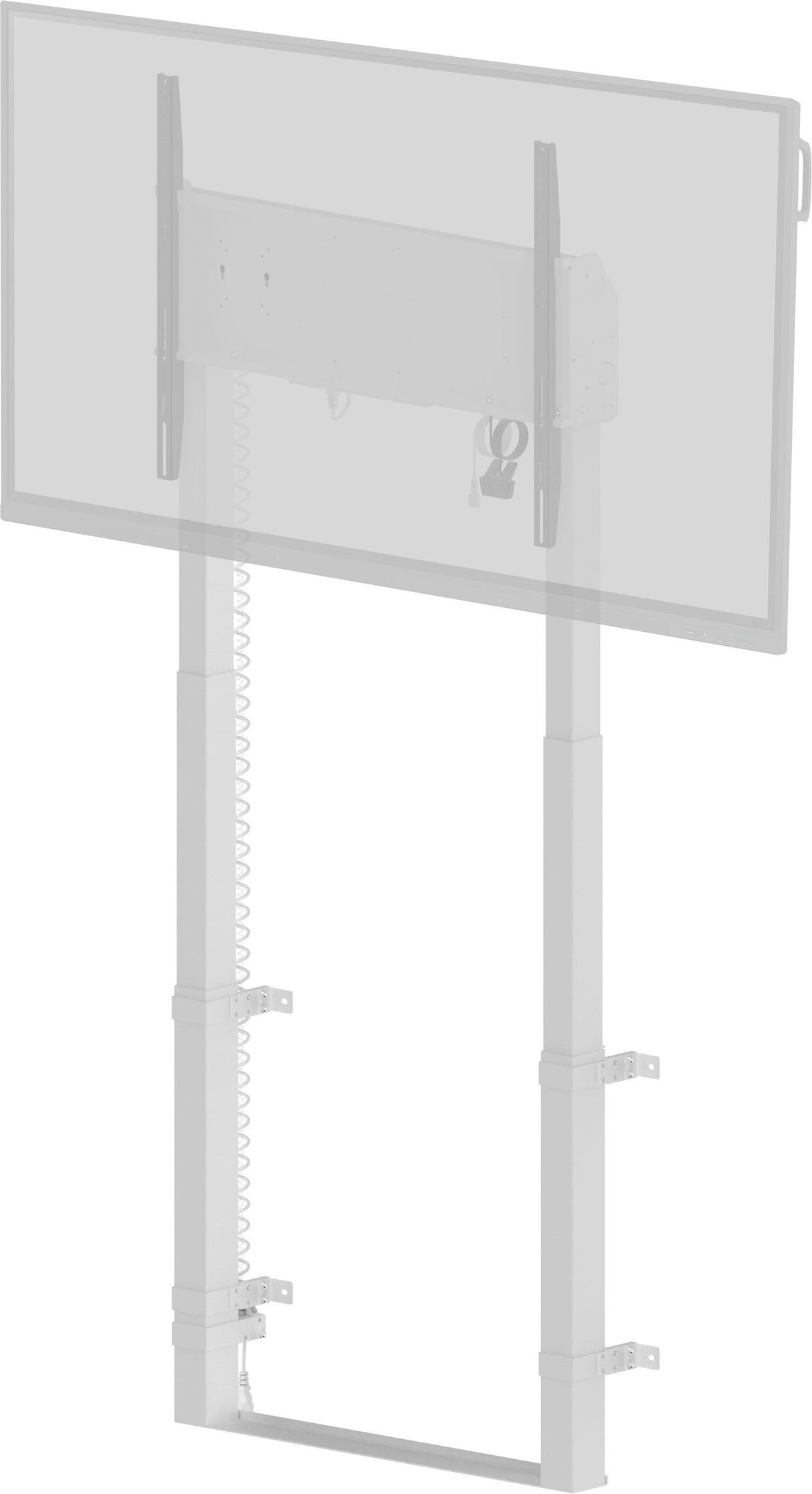 EAN 4948570033263 - iiyama MD-WLIFT2031-W1 soporte para monitor 2,67 m (105") Piso Blanco imagen 6