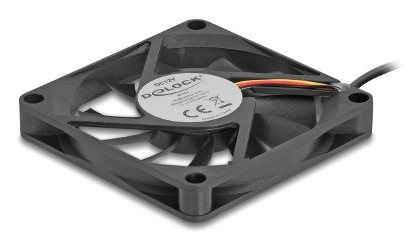 EAN 4043619673155 - DeLOCK 67315 sistema de refrigeración para ordenador Carcasa del ordenador Ventilador 7 cm Negro 1 pieza( imagen 2