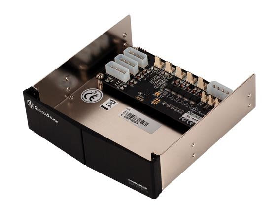 Silverstone Cmd01b-Esa Negro Frontal Para Control Esa