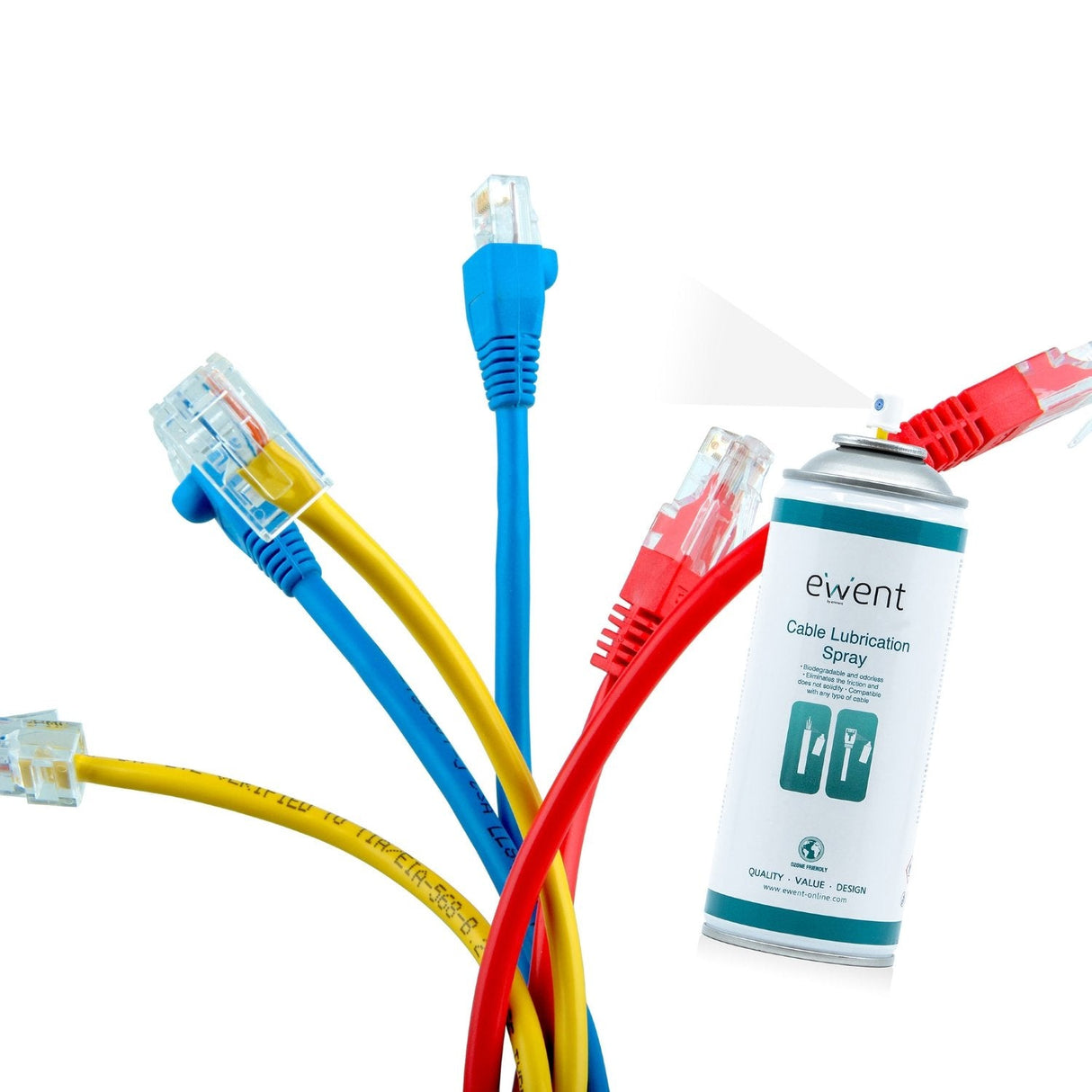 EAN 8054392614118 - Ewent EW5618 lubricante de aplicación general 400 ml Aerosol imagen 3