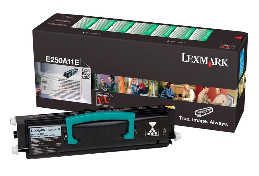 EAN 0734646258012 - Lexmark E250A11E cartucho de tóner 1 pieza(s) Original Negro imagen 1