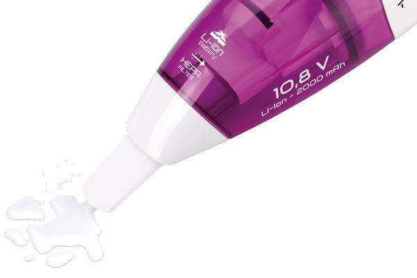 Aspirador Eta Verto Eta344290000 Funcionamiento Inalã¡Mbrico, Portã¡Til, 10,8 V, Tiempo De Funcionamiento (Mã¡X.) 15 Min, Blanco/Morado