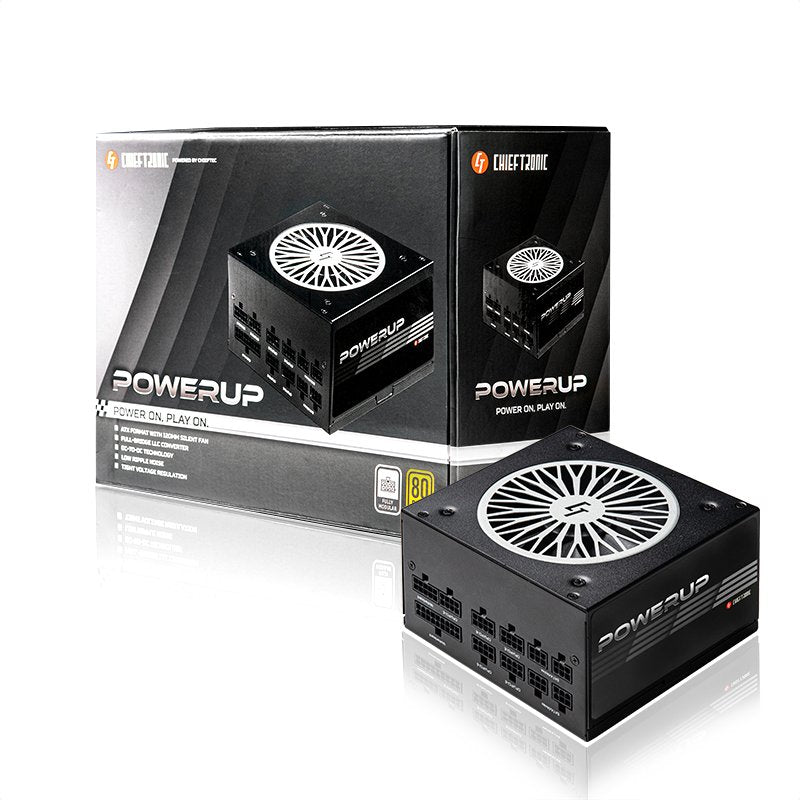 EAN 0753263077189 - Chieftec PowerUp Chieftronic unidad de fuente de alimentación 650 W 20+4 pin ATX ATX Negro imagen 7