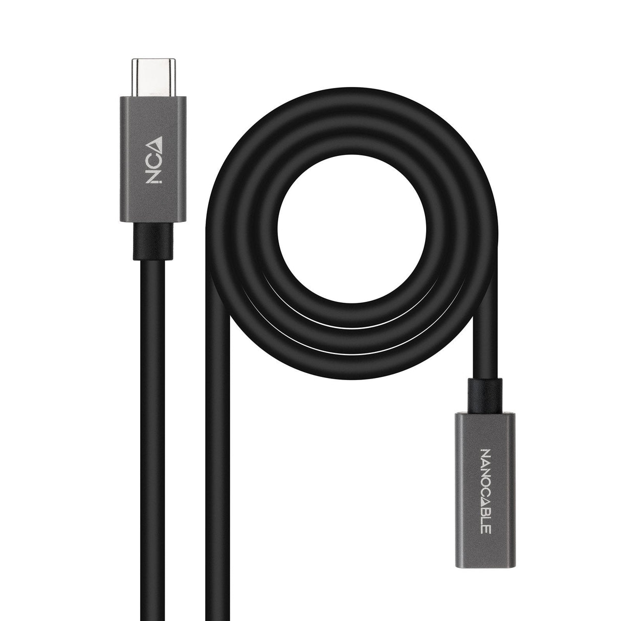 Nanocable Cable Usb 3.2 Gen2x2 60w 4k/60hz Usb-C M/H - 1.0m - Negro