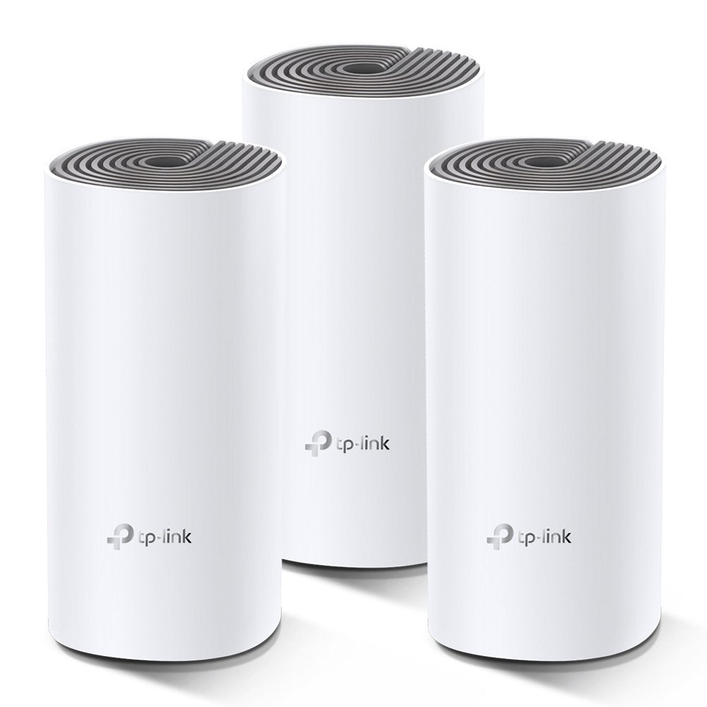Tp-Link Deco E4 Pack De 3 Puntos De Acceso Wifi Mesh Dual Band Ac1200/2xpuertos 100/10 Mbps