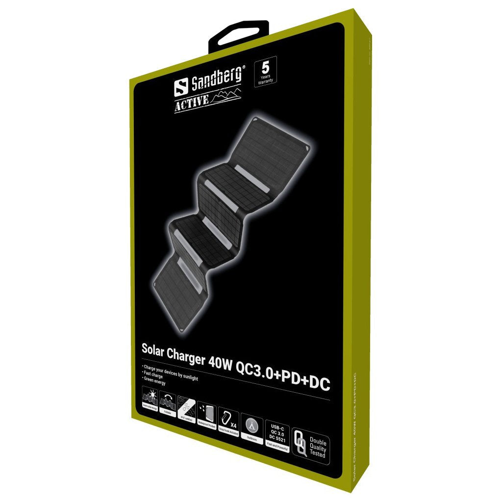 Sandberg 420-67 Cargador De Dispositivo Móvil Negro Exterior