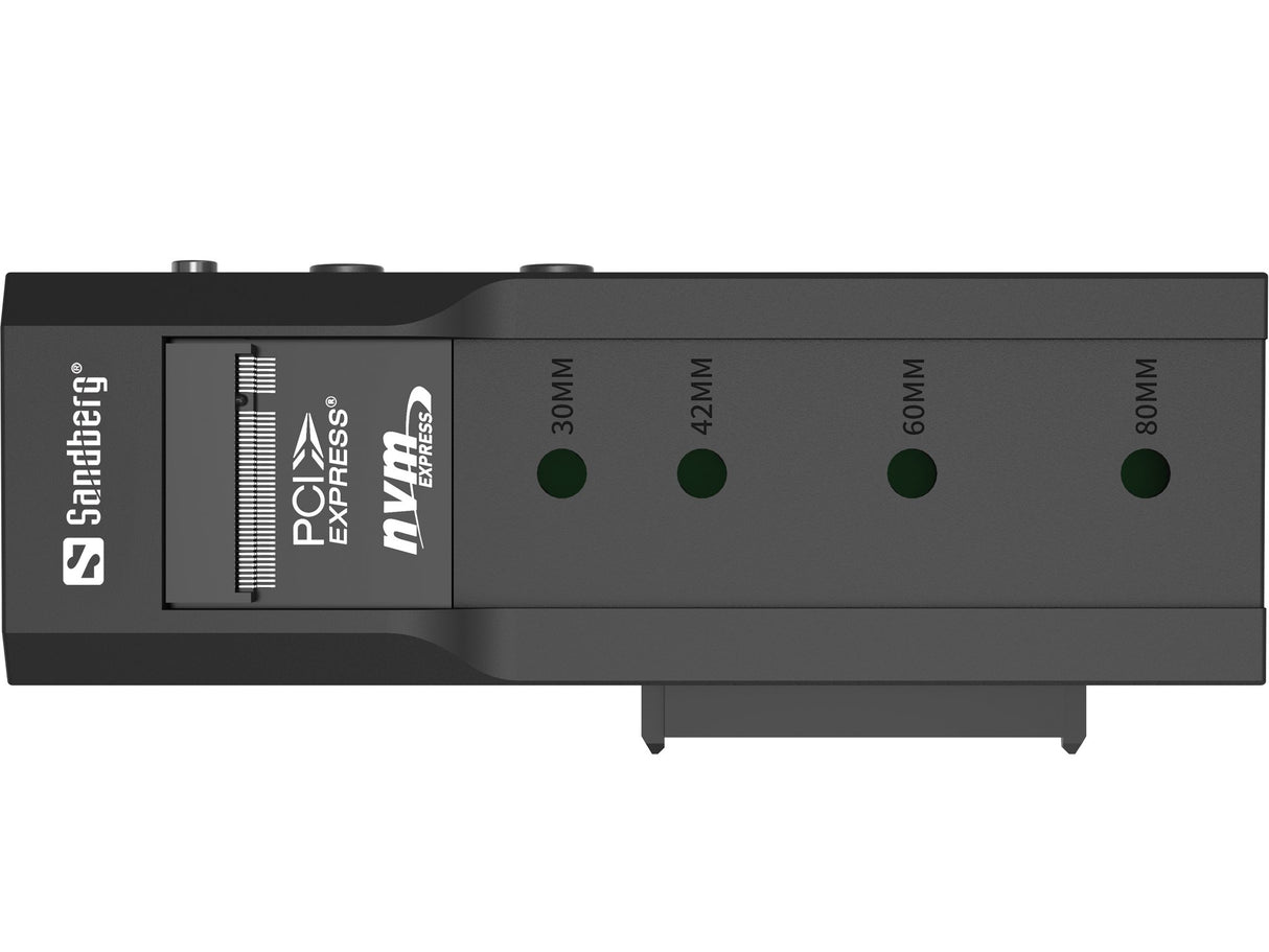 EAN 5705730136498 - Sandberg 136-49 base de conexión para disco duro USB 3.2 Gen 2 (3.1 Gen 2) Type-C Negro imagen 3