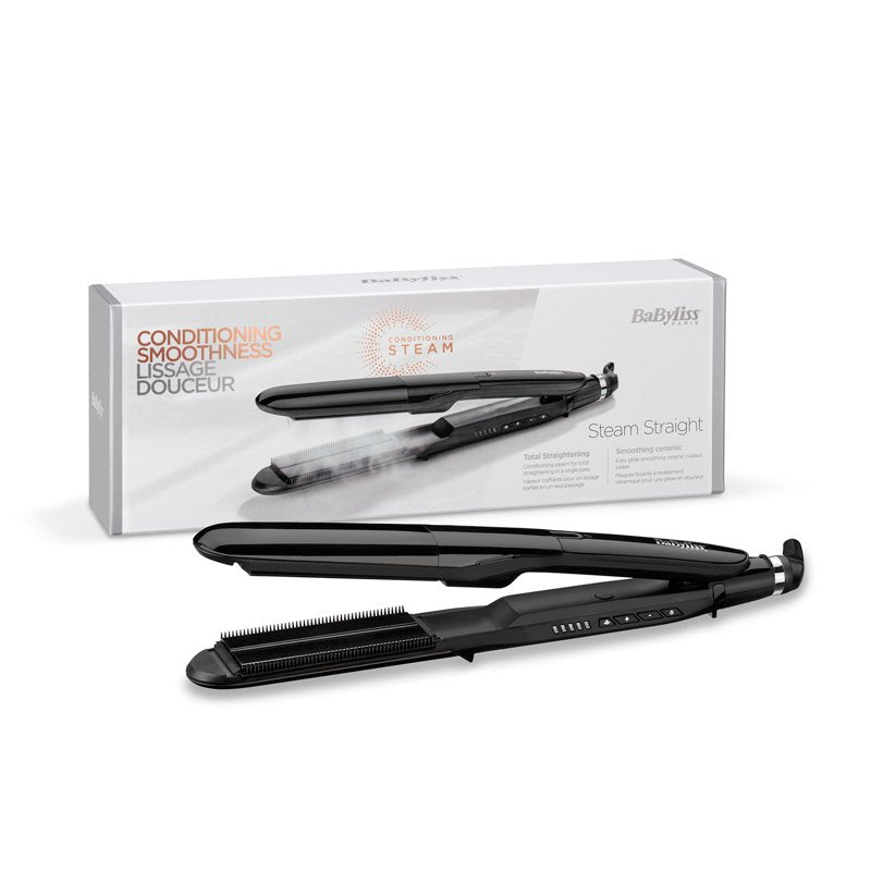 EAN 3030050153392 - BaByliss ST492E Utensilio de peinado Plancha de pelo Vapor Negro 2,5 m imagen 4