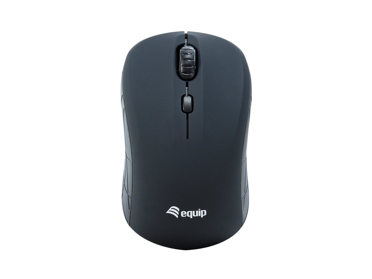 Equip Ratón Óptico Inalámbrico, Mini Negro