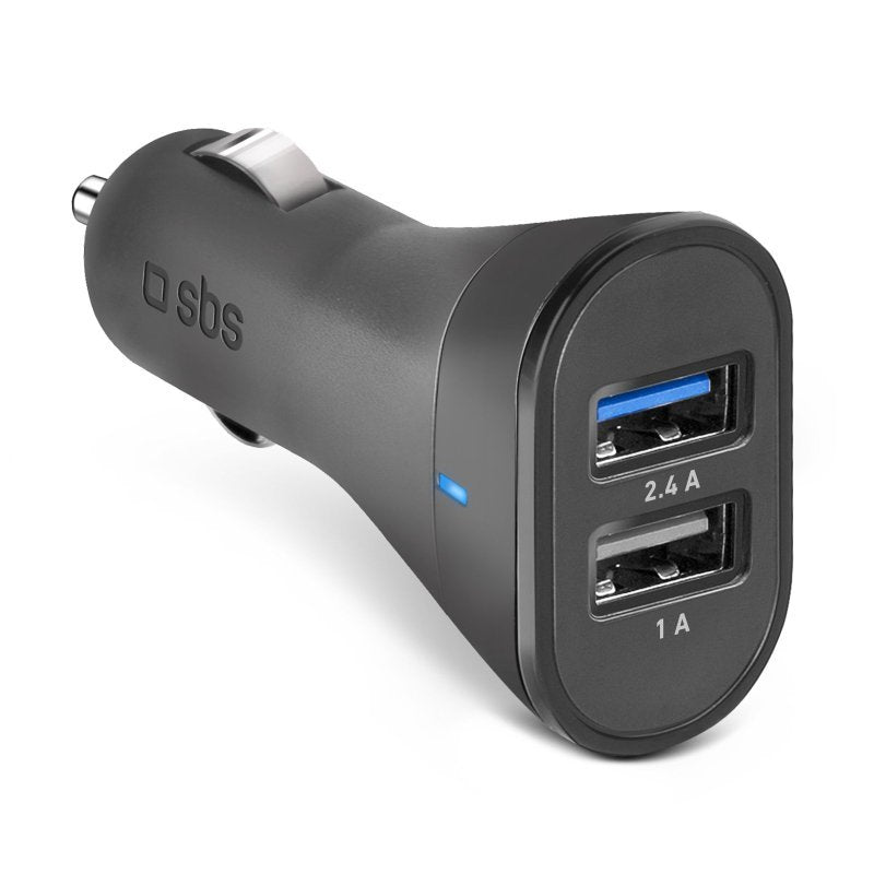 EAN 8018417237249 - SBS TECR2USB24AFAST cargador de dispositivo móvil Universal Negro Encendedor de cigarrillos Auto imagen 1